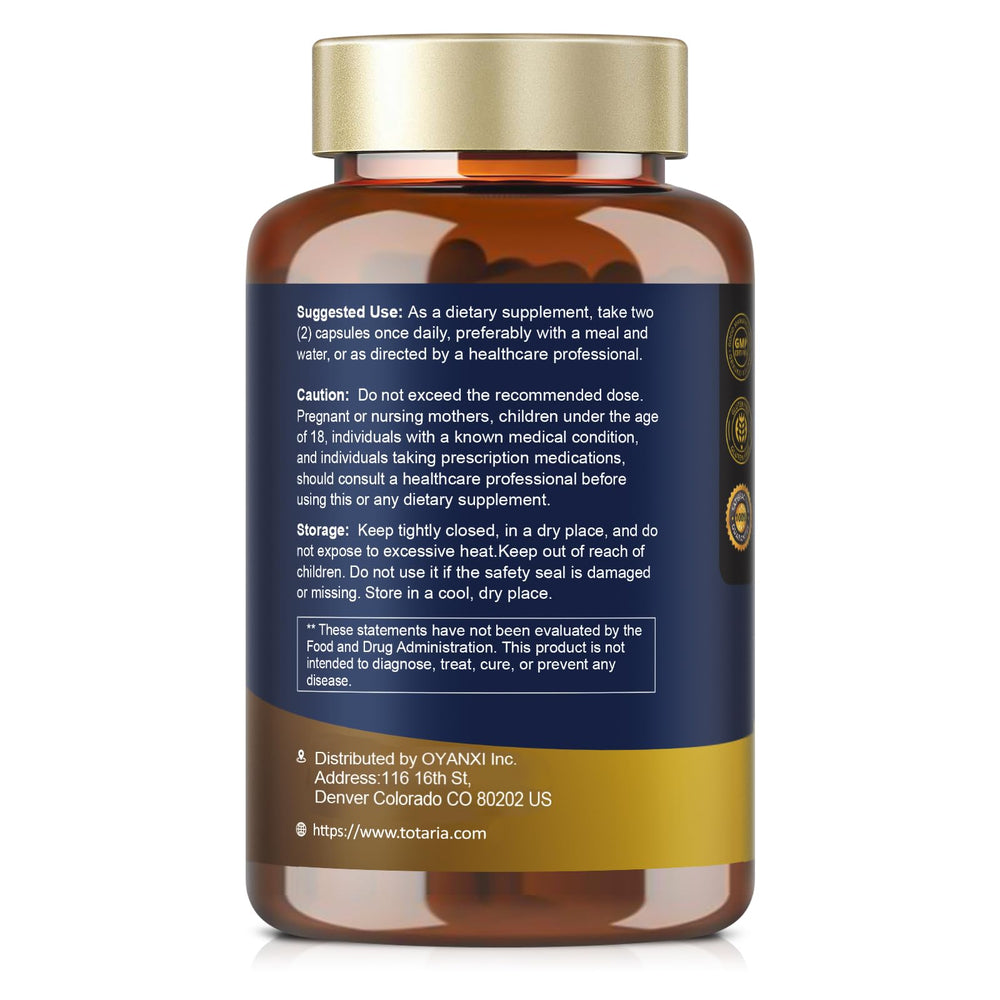 GMP-purity packaging for cinnamon capsules