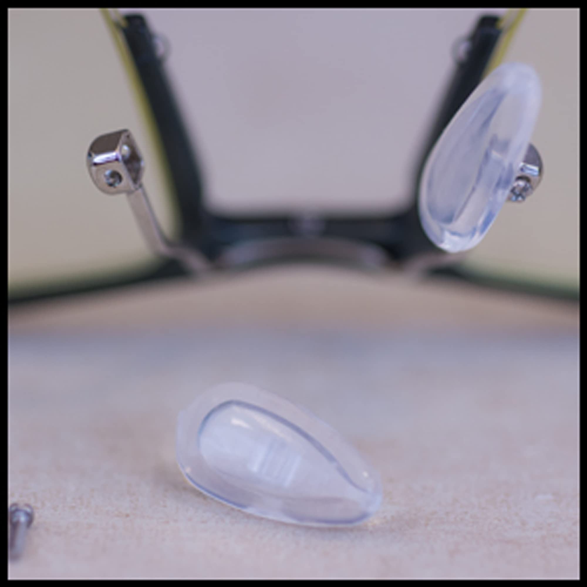 Five-pair nose pad package for glasses and sunglasses