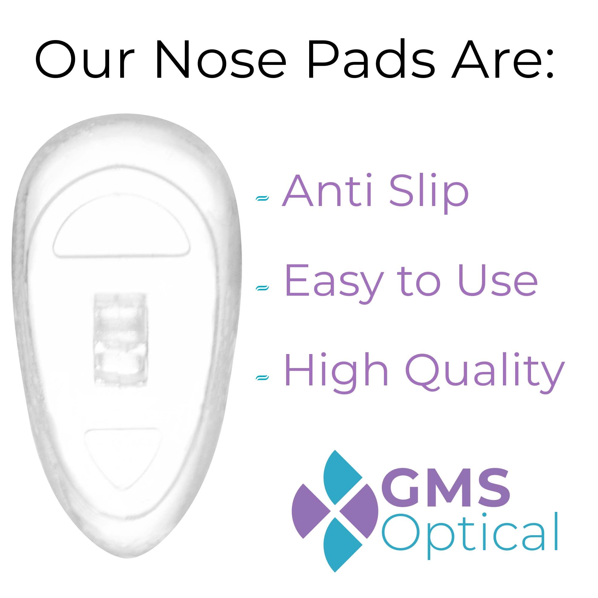 Screw-in mechanism for GMS Optical nose pads