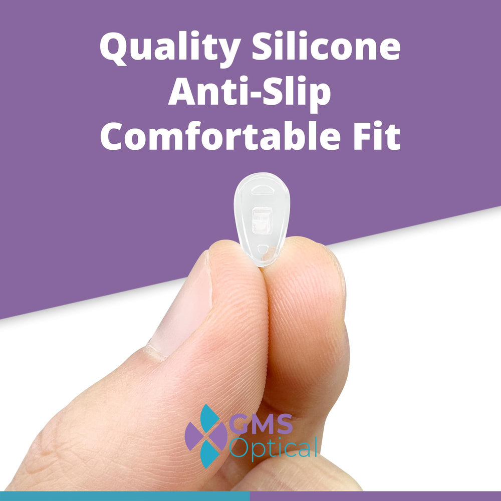 Durable silicone nose pads for kids' frames