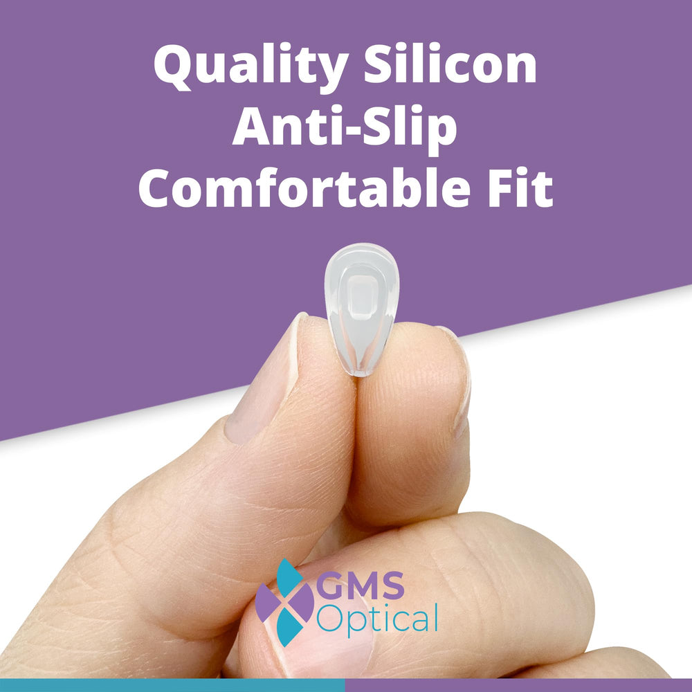 GMS Optical replacement nose pads in a 10 pair pack