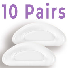 Clear adhesive nose pads suitable for plastic frames