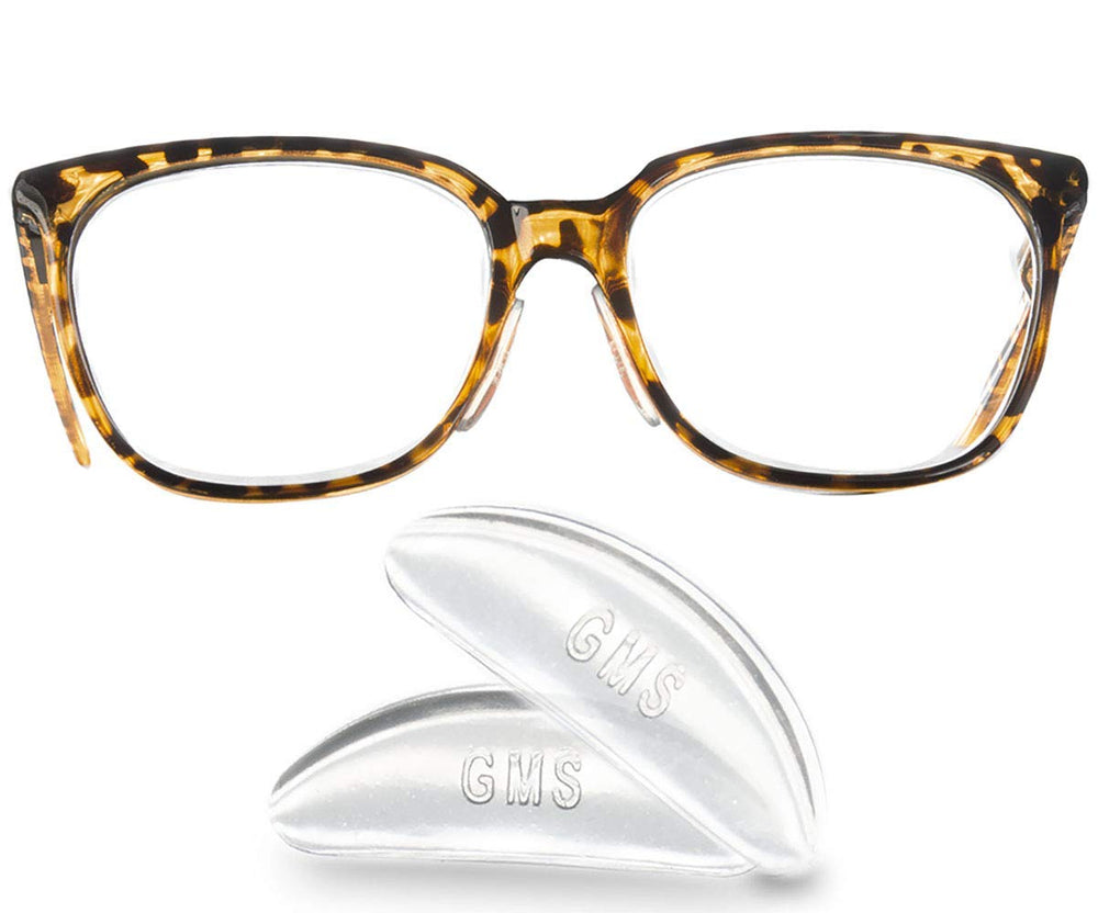 Anti-slip nose pads preventing glasses from slipping