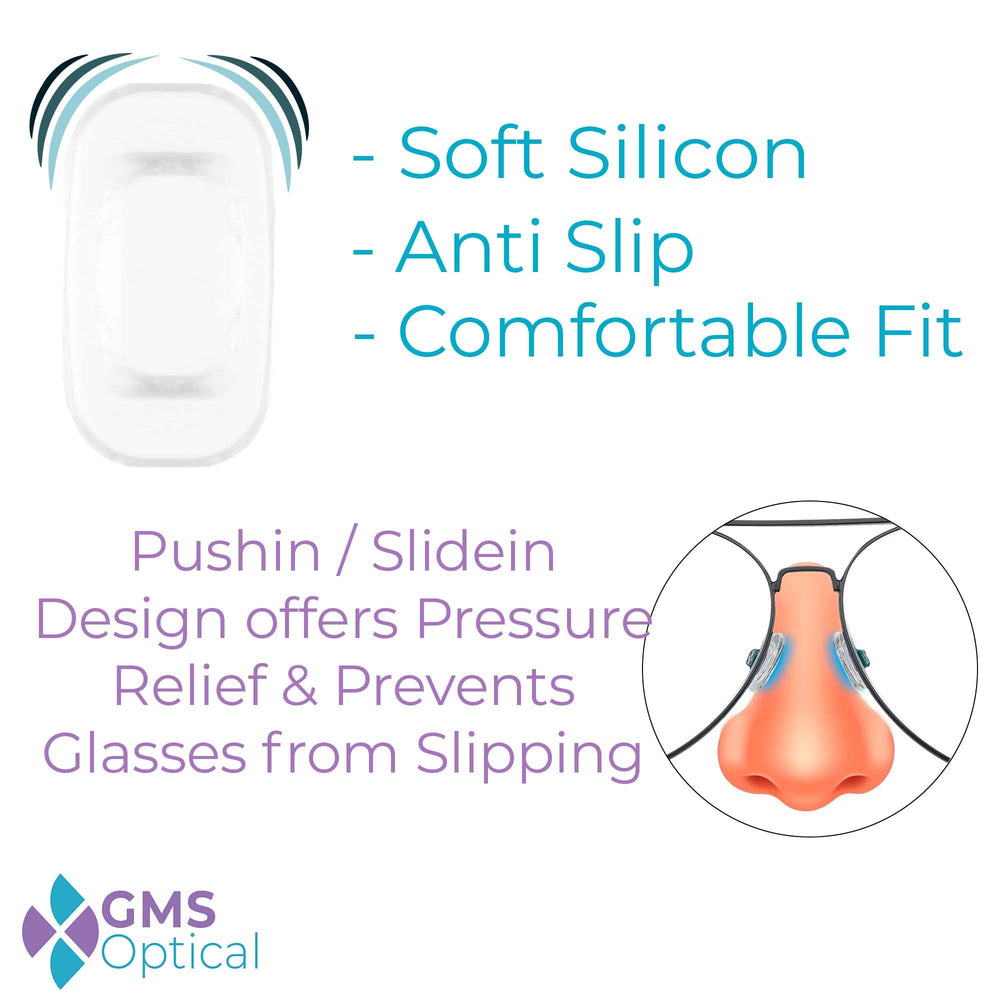 11mm rectangle nose pads for glasses