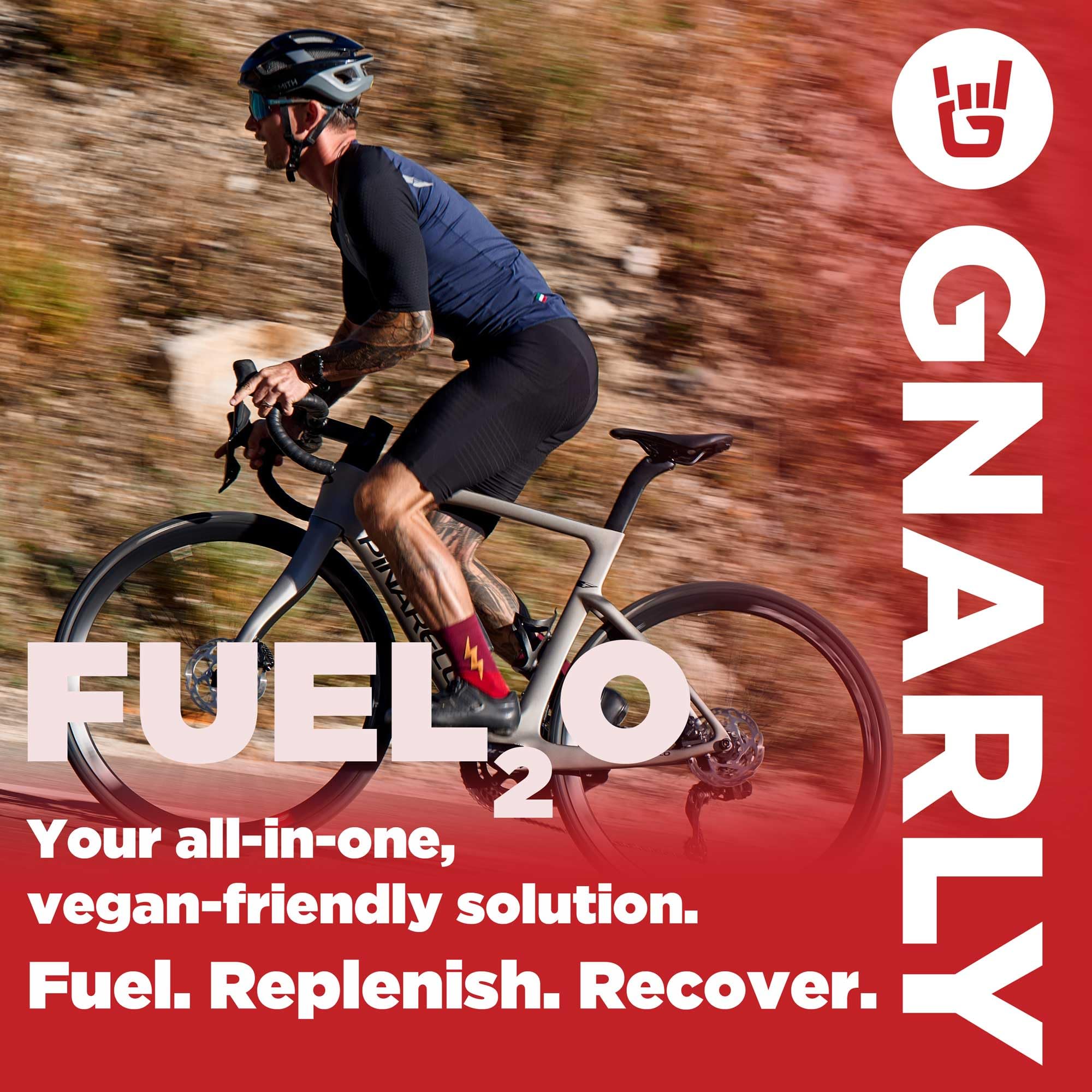 Gnarly Fuel2O Cherry Cola electrolyte packs – back view