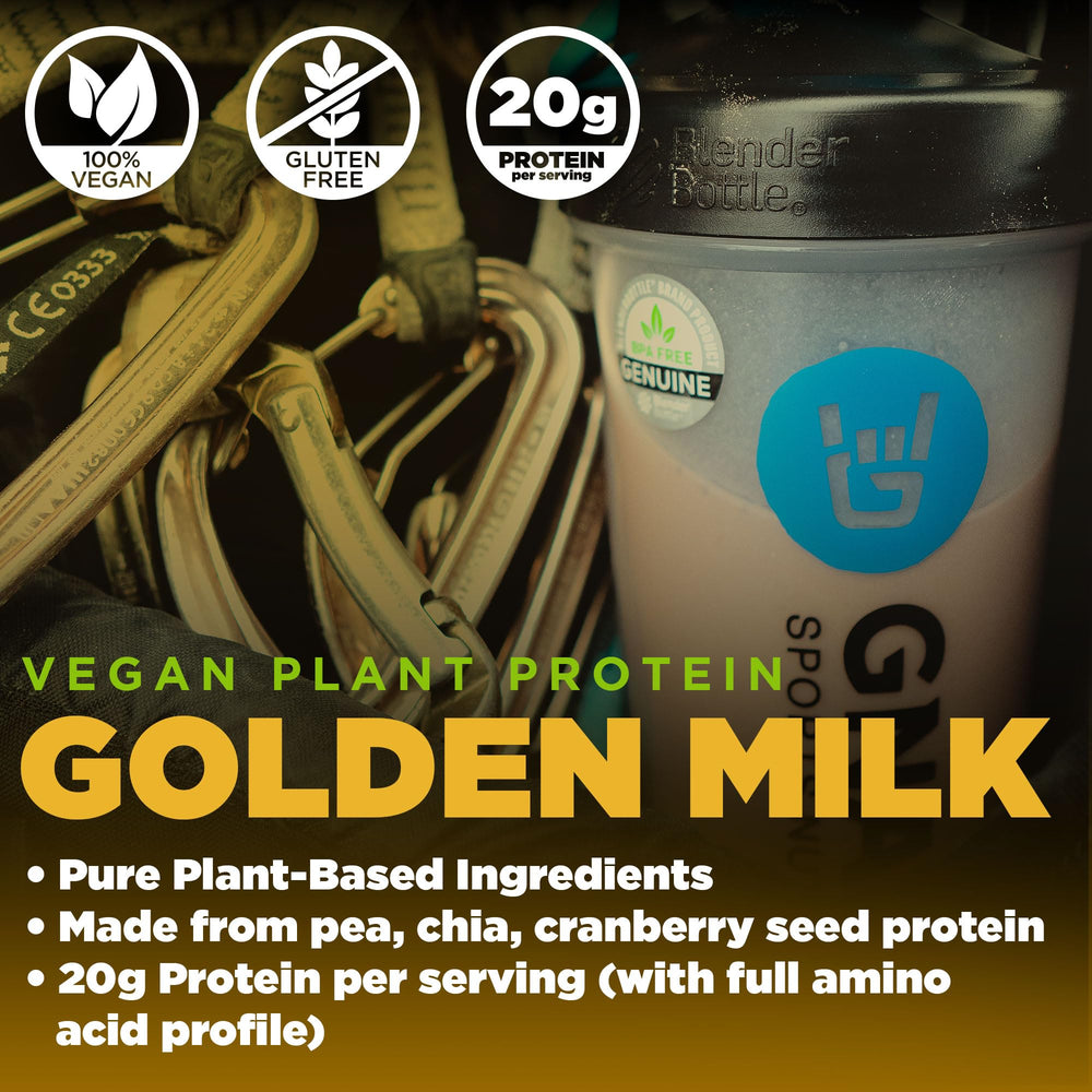 10-pack of Gnarly Golden Milk protein stick packets