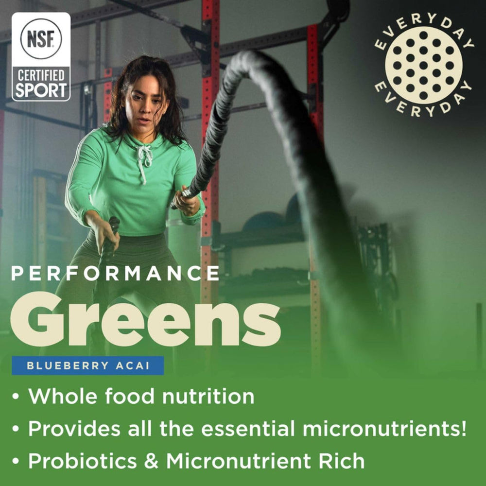 Close-up of Gnarly Greens nutrition label