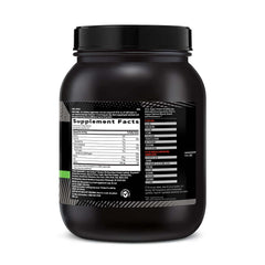 GNC AMP Plant Isolate Protein powder scoop highlights 25g plant protein and zero sugar.