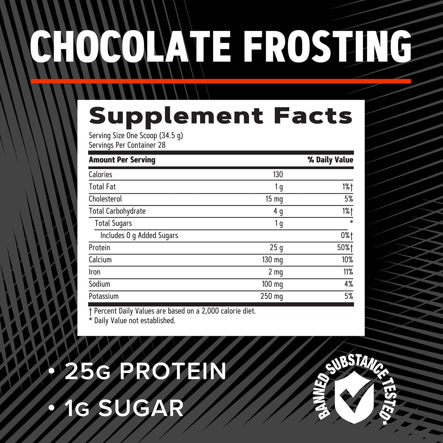 GNC AMP Pure Isolate ingredients panel emphasizes high-quality protein source.