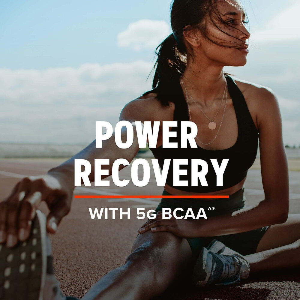 GNC AMP Pure Isolate Cookies & Cream nutrition label shows 5g BCAA and 19g amino acids.