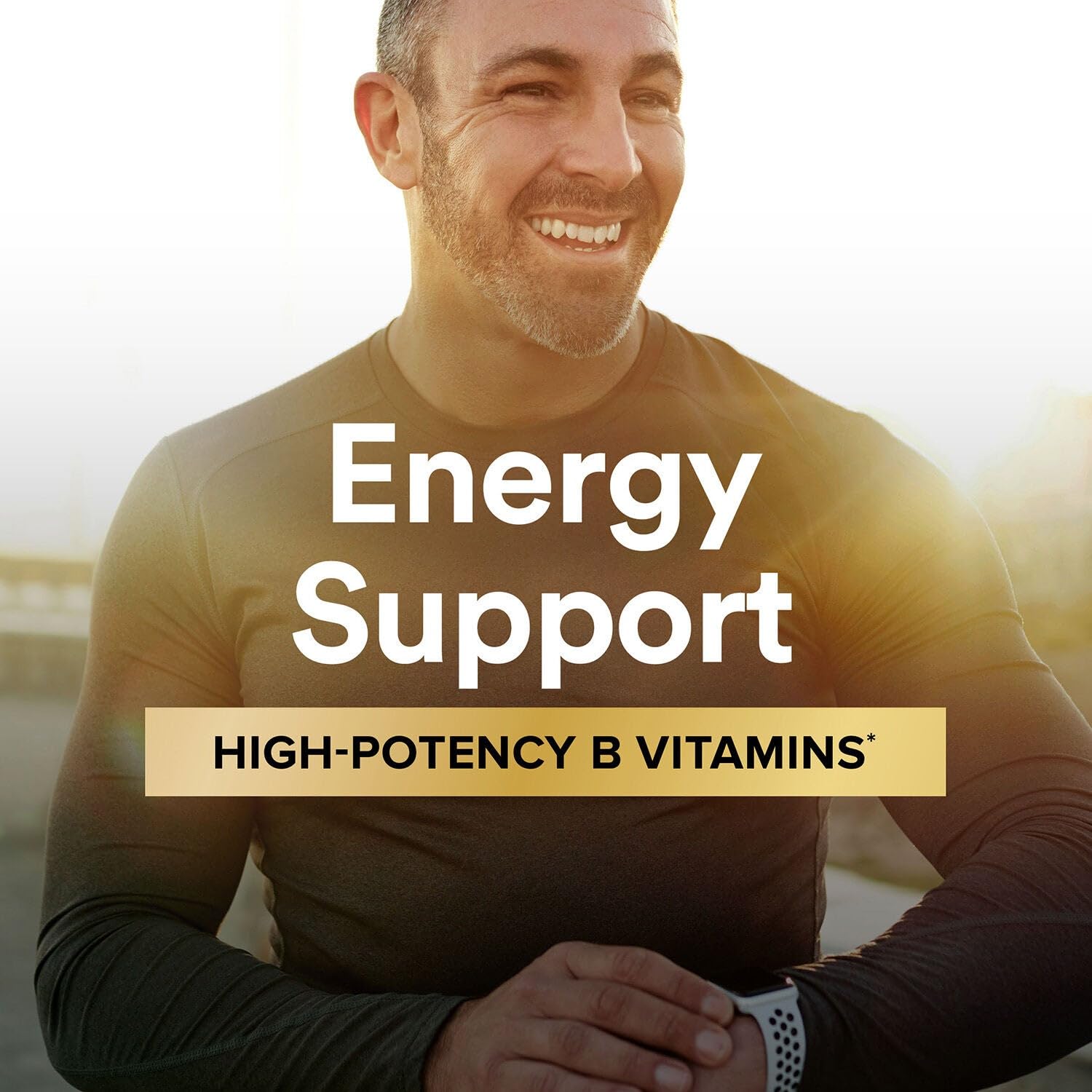 Immune support visuals for GNC Mega Men Multivitamin Caplets