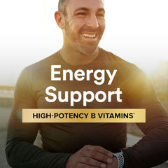 Immune support visuals for GNC Mega Men Multivitamin Caplets