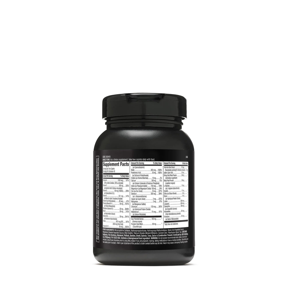 GNC Mega Men Prostate & Virility bottle with 90 caplets