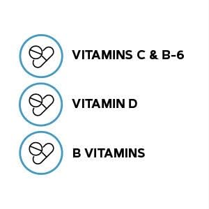 Bone health support for teen boys from Milestones multivitamin