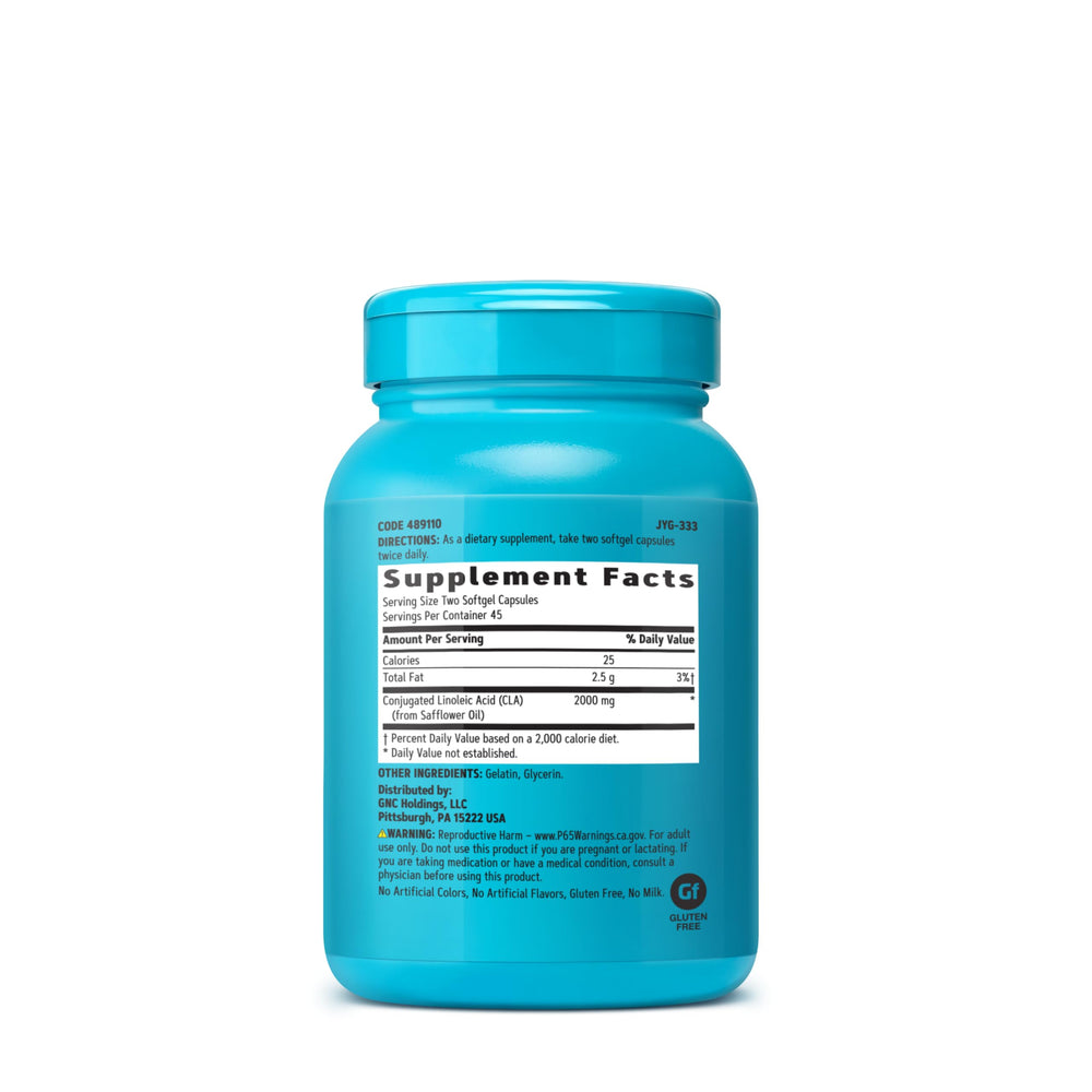GNC Total Lean CLA softgels close-up
