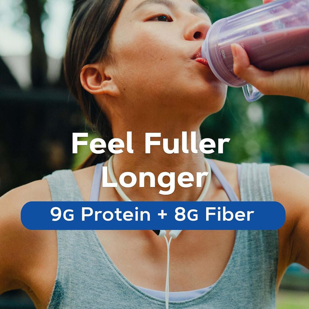 GNC Total Lean Lean Shake Classic Vanilla Bean ingredients label highlights vitamins and minerals