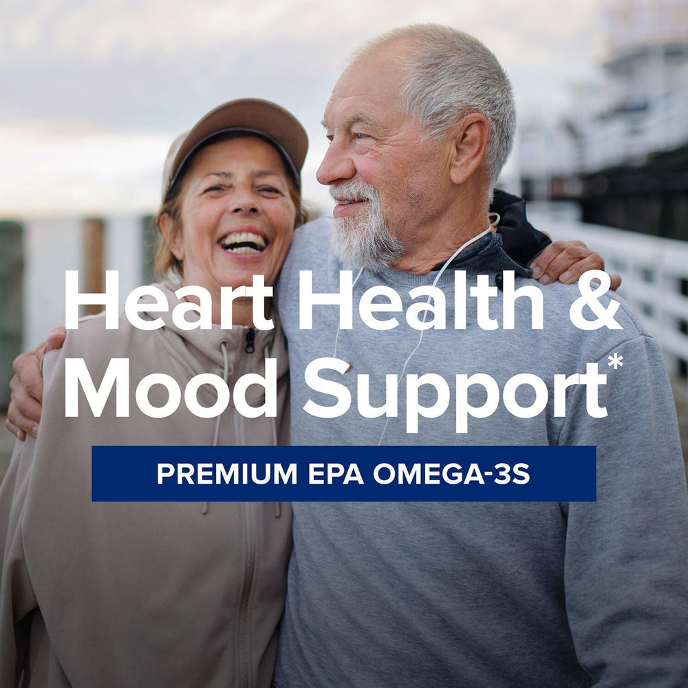 Nutrition facts panel for GNC EPA 1000 Mini