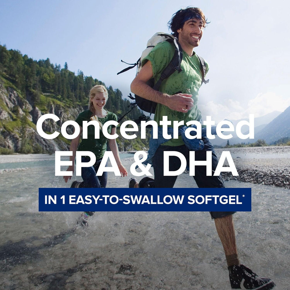 Close-up illustration of EPA and DHA omega-3 content from krill oil