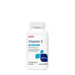 GNC Vitamin C 1000mg bottle with 90 caplets