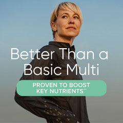 Nutrition label highlighting vitamins and minerals