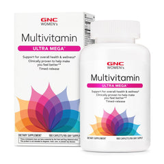 GNC Women's Multivitamin Ultra Mega packaging