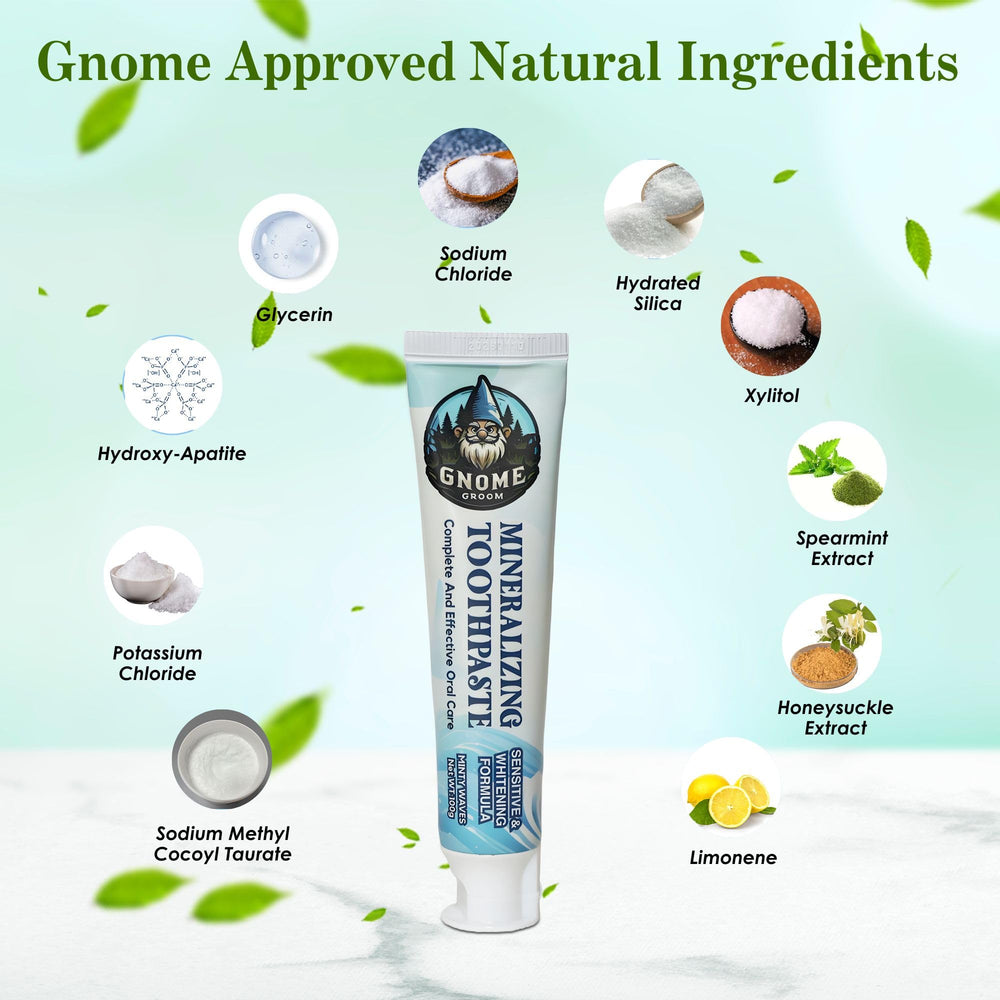 Fluoride-free toothpaste for sensitive teeth