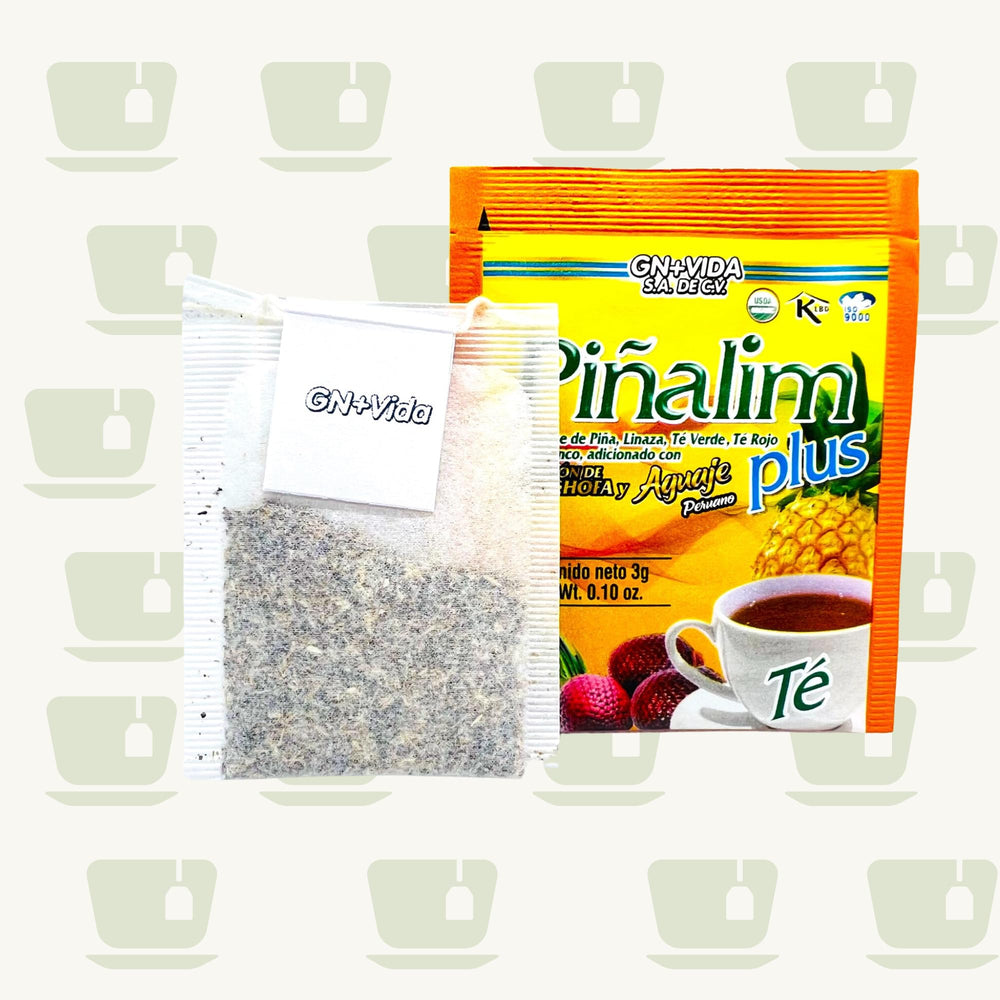 GN+Vida Pinalim Plus night routine scene, relaxing ritual with caffeine-free tea.