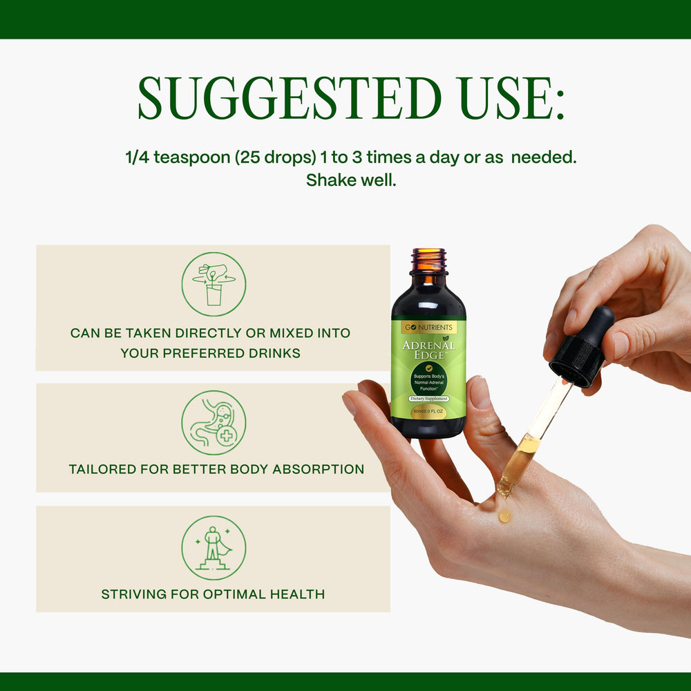 Lifestyle image of a focused, calm woman using Adrenal Edge