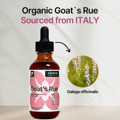 Goat's Rue Liquid Extract 2 oz label close-up