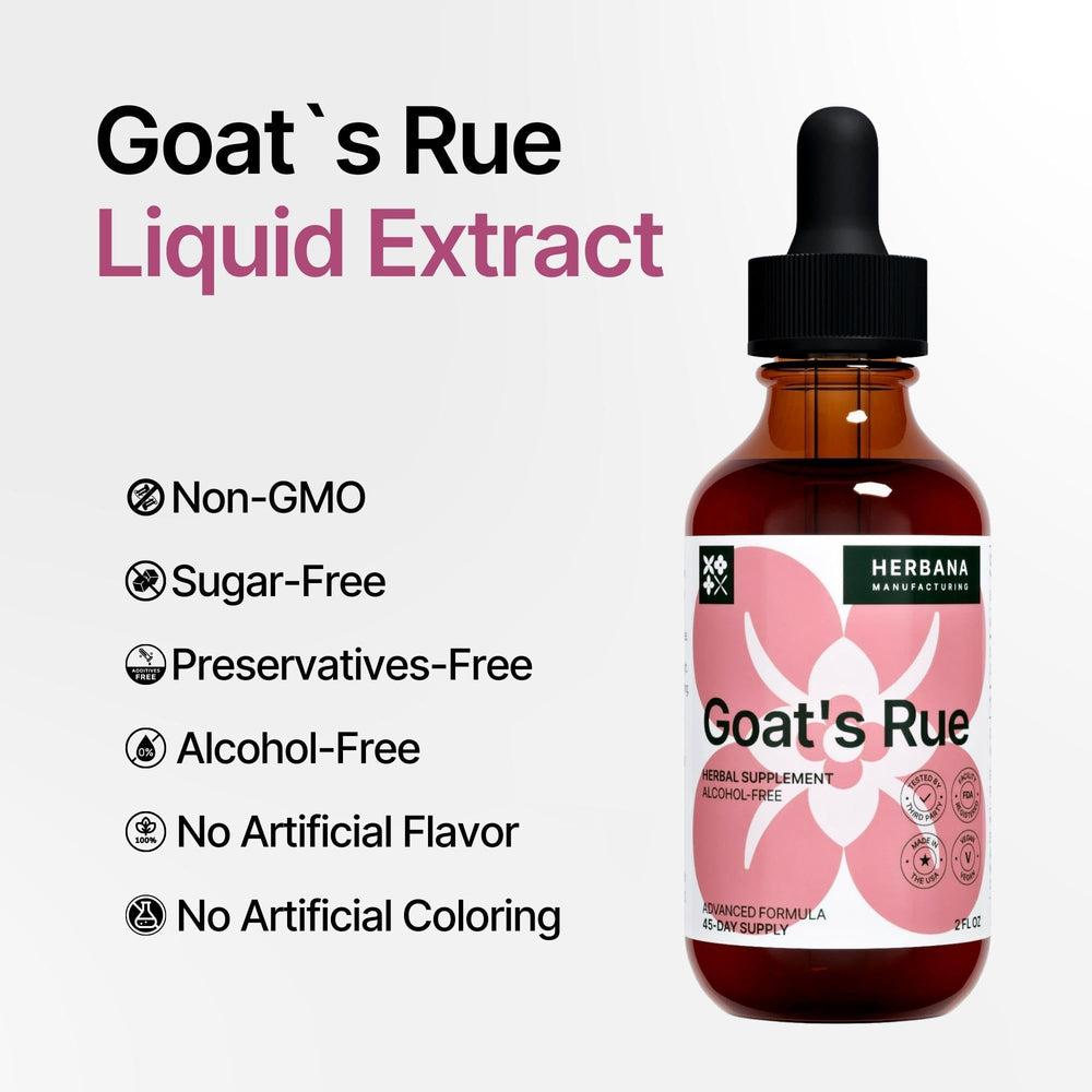 Goat's Rue Liquid Extract packaging