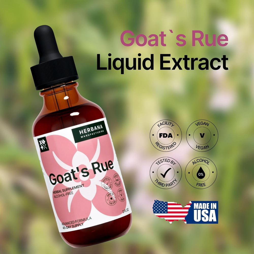 Goat's Rue Liquid Extract usage instructions