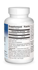Goji berries and the supplement bottle