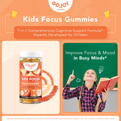 GOJOY NATURALS close-up of individual gummies with texture visible, emphasizes chewable ease