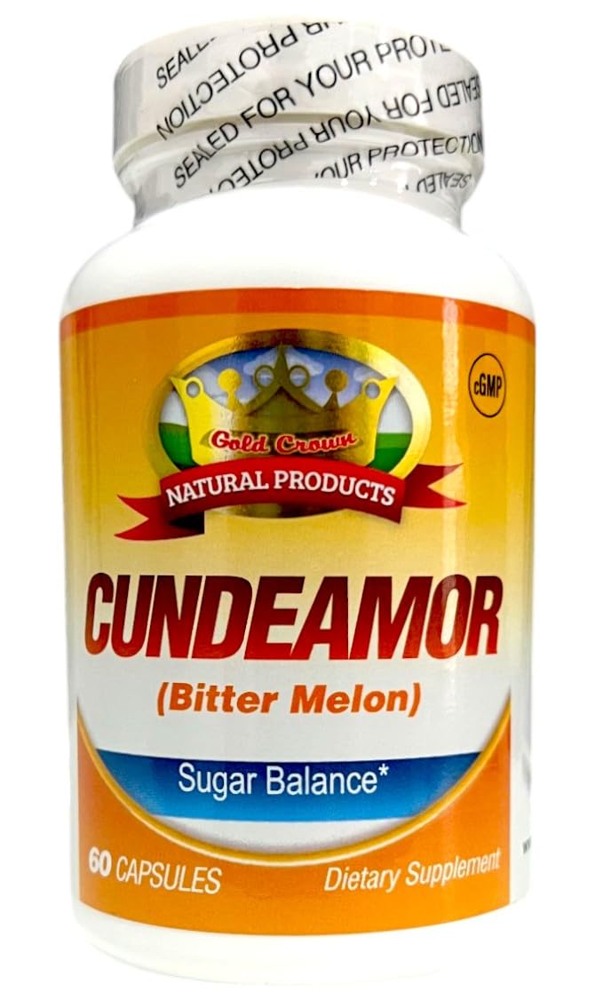 Gold Crown Cundeamor 60 capsules bottle