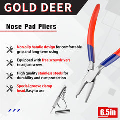 Limit screw to control jaw opening