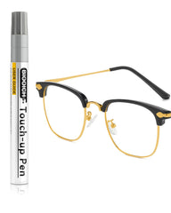 Hero image of the gold eyeglass frame touch-up pen