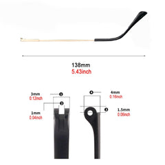 Packaging: 1 replacement arm and 1 3-in-1 screwdriver