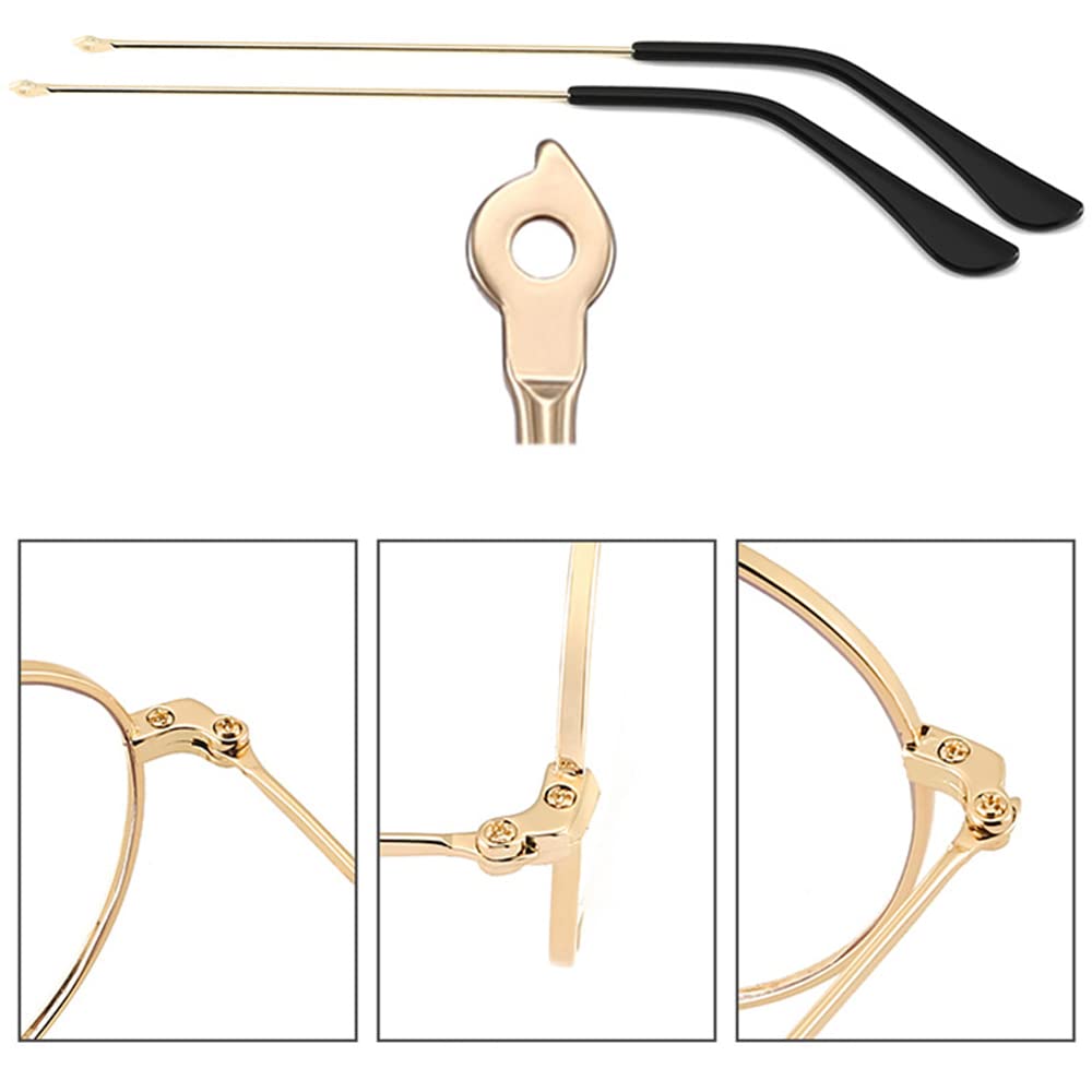 Temple arms and screws kit for sunglasses with 3-in-1 screwdriver