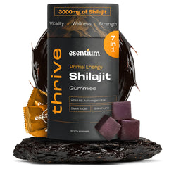 Hero image: Gold Shilajit Gummies for Men in bottle