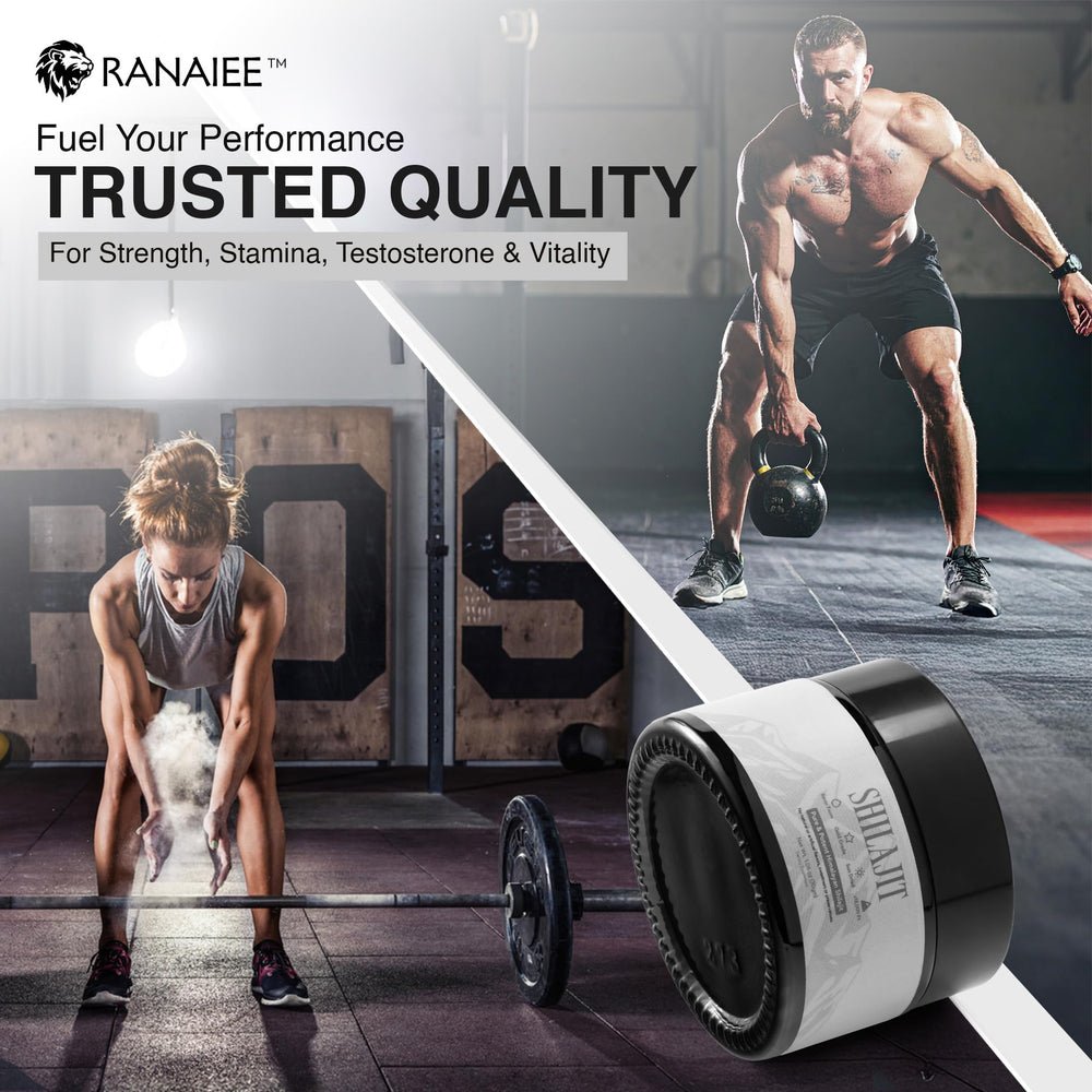 Shilajit resin dissolved in warm water