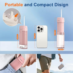 Removable 180ml water tank on GOLDANT flosser