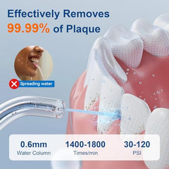 DIY mode (30-120 PSI) on GOLDANT flosser