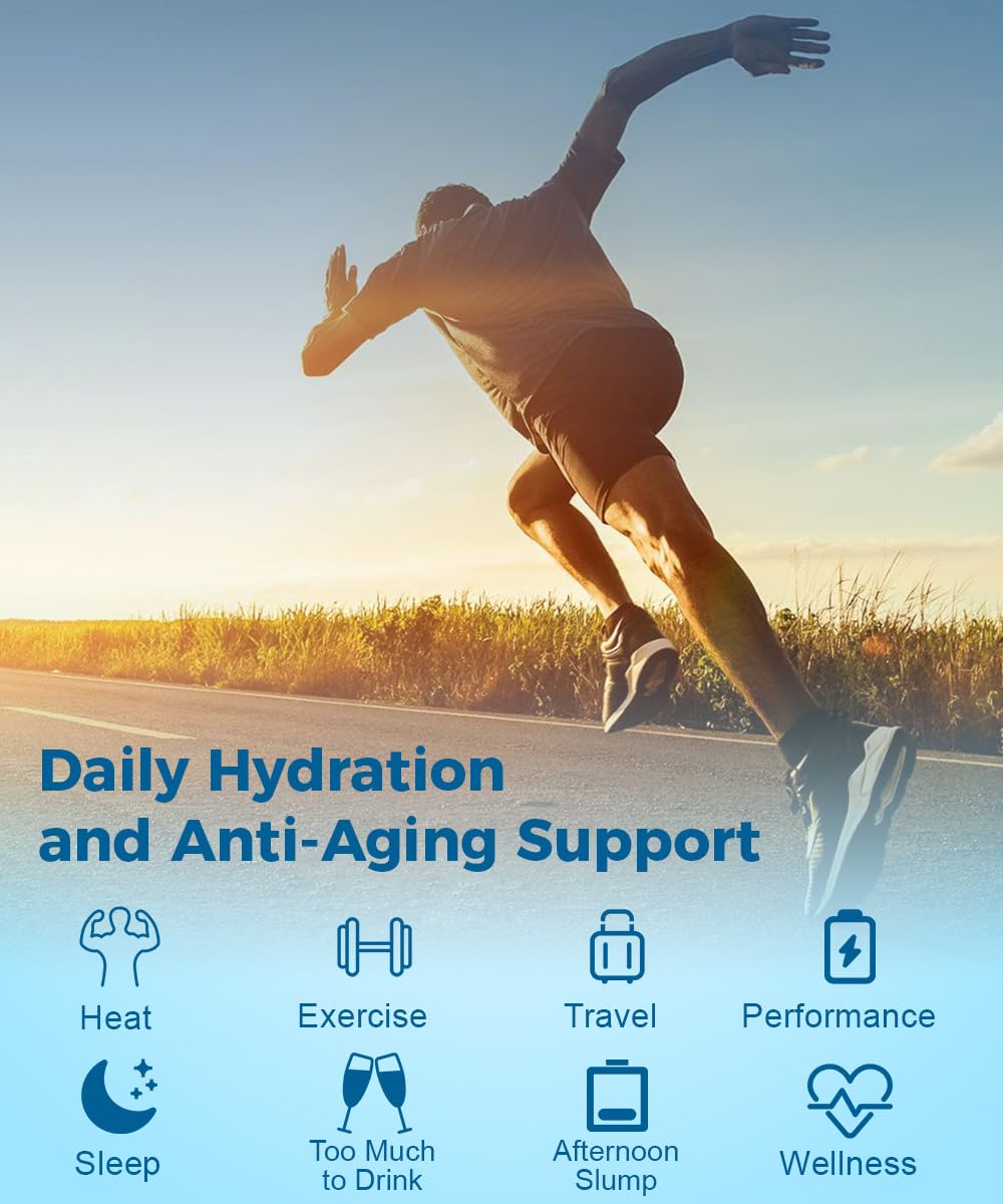 Golden Nourish electrolytes orange prepare-drink setup suggests quick daily hydration.