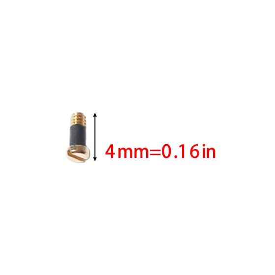 Golden screwdriver included with Ray-Ban Wayfarer replacement screws