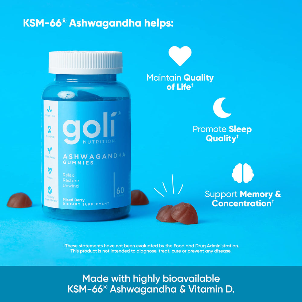 KSM-66 Ashwagandha root extract depicted on label