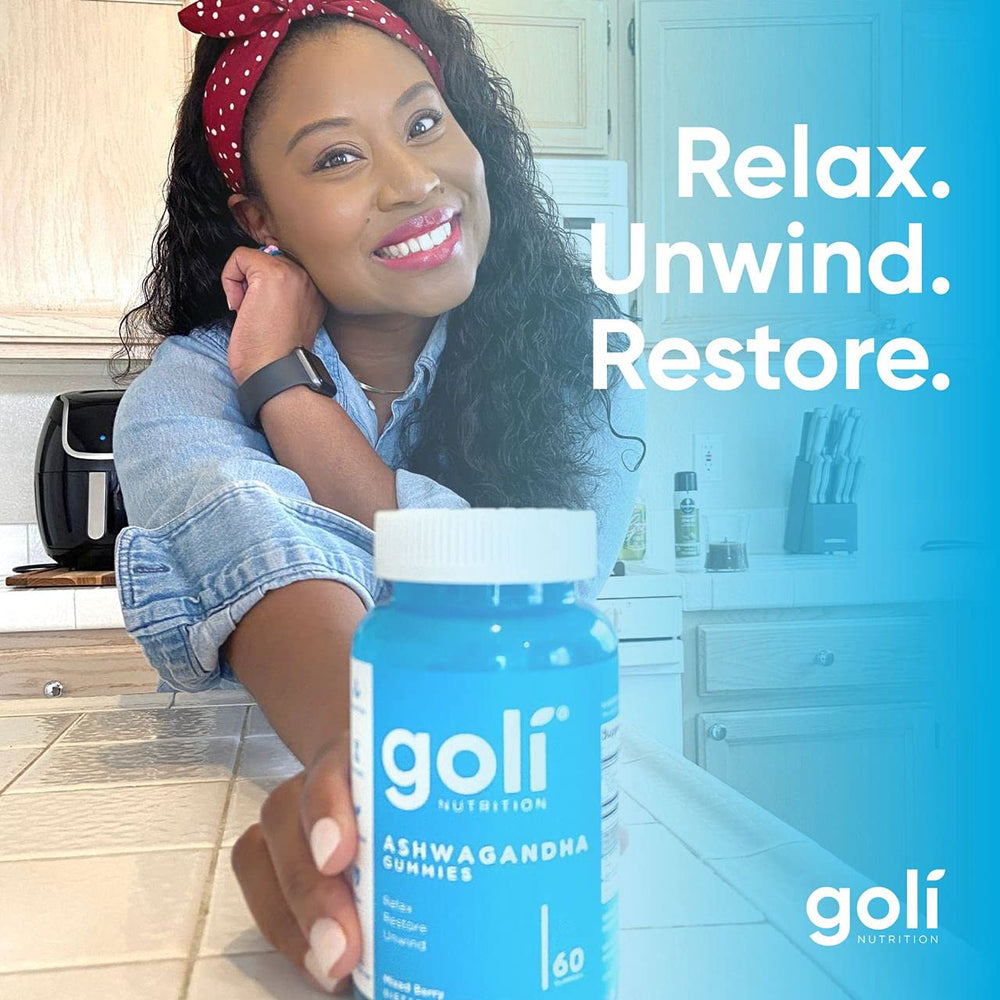 Goli gummy nutrition facts panel