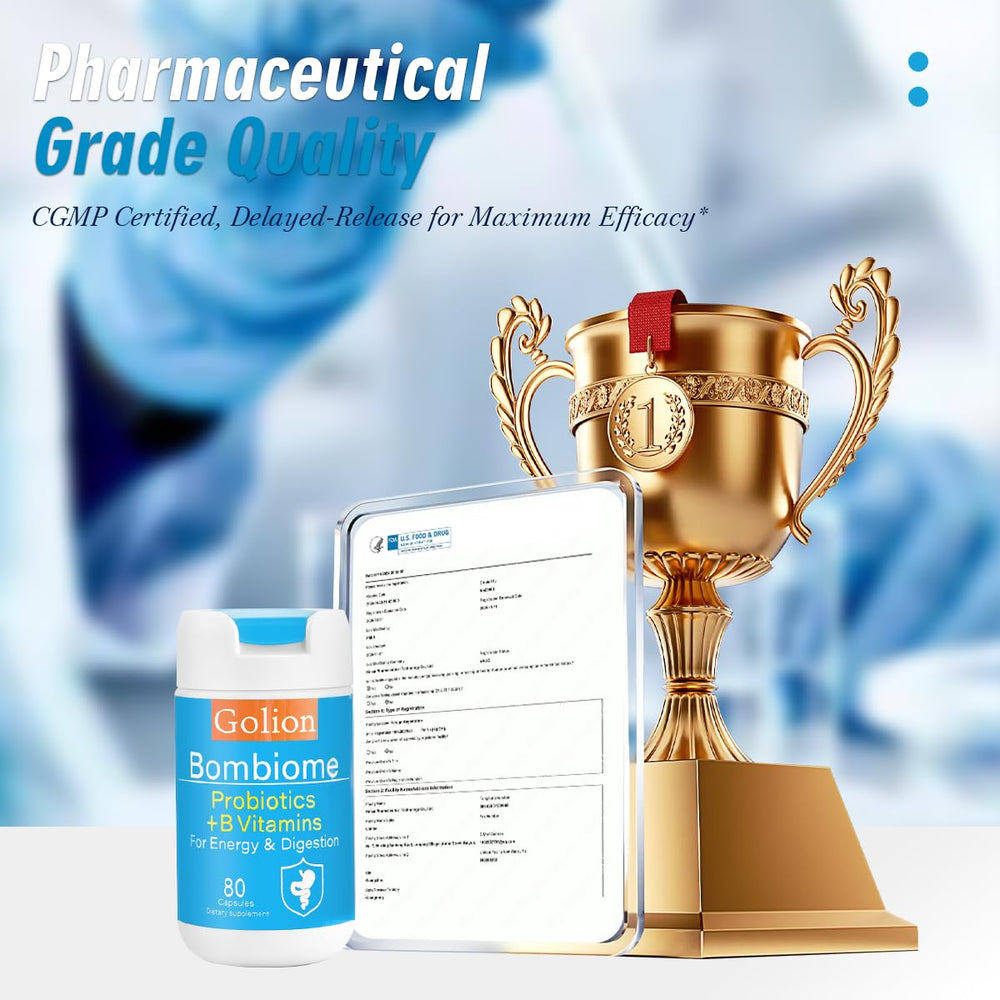 Digestive health and gut balance with probiotic strain blend