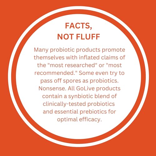 GoLive is non-GMO, gluten-free, soy-free, nut-free, yeast-free and vegetarian