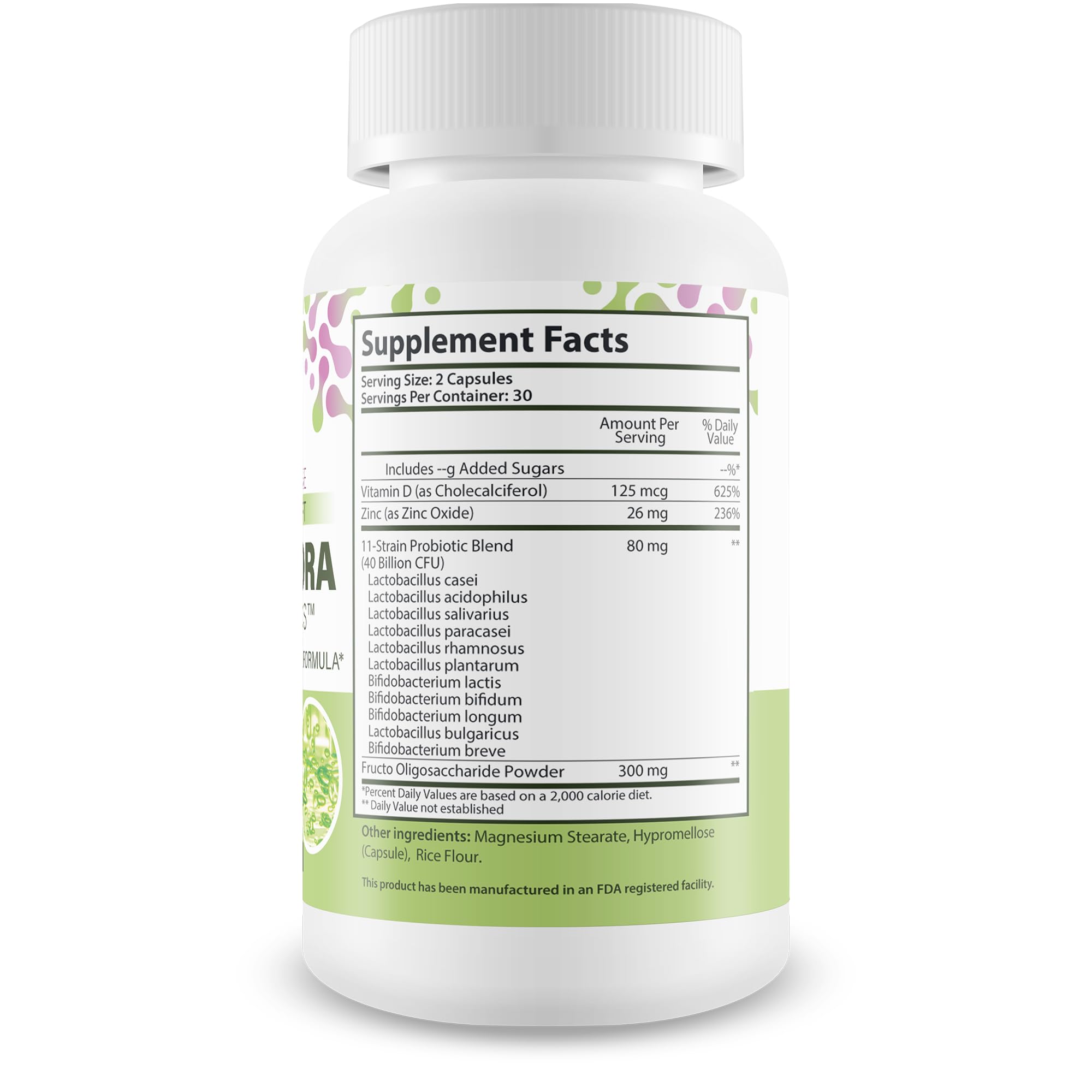 Multi-strain probiotic capsules for gut balance
