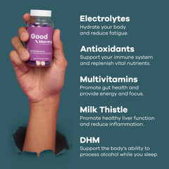 Electrolytes and multivitamins for hydration and energy